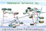 齐鲁天路的起止路线图-齐鲁天路自驾路线规划